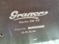 GRAWOR. 'Berlin SW68', pladespiller, Tyskland, ca. 1939/1940. SWISS 1412250904, снимка 4