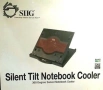 Охладител за Лаптоп Siig Silent Swivel Notebook Cooler, снимка 1