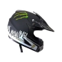 Кросова каска MONSTER, Full Face, DOT, Размер: S/M - Вело, Мото, Скутер, Бъги, АТВ, снимка 2