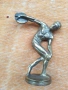 Бронзова пластика статуетка Дискохвъргач, снимка 2
