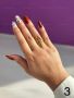 Красив дамски пръстен от неръждаема стомана с изящни извивки, снимка 1 - Пръстени - 45468097