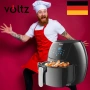 Промоция - Фритюрник AirFryer Voltz OV51980F 1800W, 7.7L, 2 ГОДИНИ ГАРАНЦИЯ, снимка 6