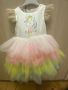 детска рокля с тюл , снимка 1 - Детски рокли и поли - 46021615