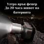 Фенер за Глава.Мултифункционален челник! , снимка 1