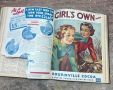 Стари английски списания GIRL’S OWN от 1938-39 събрани в албум, снимка 11