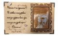Рамка за снимка с пожелание - подарък за годишнина от сватба с гравирана снимка, снимка 1 - Сувенири от дърво - 46032409