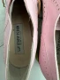 Елегантни розови обувки със зелена подметка, снимка 4