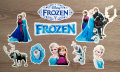 Замръзналото кралство СТИКЕРИ - 9 бр. (1 лист А4) Frozen Kingdom, снимка 1 - Аксесоари и консумативи - 45054135