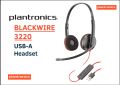 USB Слушалки с микрофон Plantronics Blackwire C3220 , снимка 1