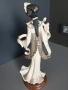 Capodimonte Belcari статуетка резин 35см/Каподимонте италианска фигура на гейша, снимка 2