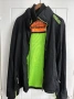 $107 Мъжко яке ветровка Superdry Windcheater XXL, черно/зелено, снимка 2