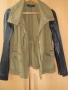 Дамско яке ZARA с ръкави от естествена кожа, размер M , снимка 8