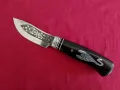  Ловен нож за кожар ст.65х13. Русия. скорпион., снимка 1