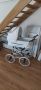 Бебешка количка 3 в 1+ изофикс система за кола baby feshion isabell, снимка 1