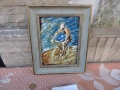 Стара картина 1963 г, снимка 7
