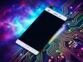 LCD Дисплей за Huawei Ascend P8 lite 5.0"  + Тъчскрийн бял, снимка 2