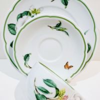 Три тройни комплекта и плато Heinrich Villeroy & Boch Flora Camelia., снимка 11 - Сервизи - 45349892