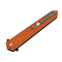 Сгъваем нож Dulotec K254-BR - дръжка от Micarta и 8Cr неръждаема стомана, снимка 3 - Ножове - 45007782