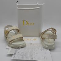 Dior  3 цвята равни сандали , снимка 6 - Сандали - 45729153