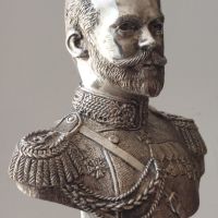 Сребърен 84 бюст на Император Николай втори., снимка 10 - Антикварни и старинни предмети - 45102512