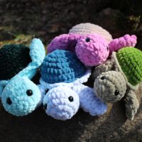 Плетени костенурки, снимка 1 - Плюшени играчки - 45512598