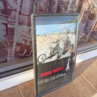 Метална табела мотор рокери филм Easy Rider волни ездачи кино афиш , снимка 2 - Декорация за дома - 45300611
