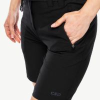 Туристически дамски къси черни панталони CMP - 164 , снимка 11 - Спортна екипировка - 45482385