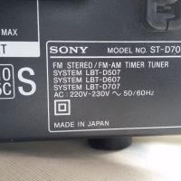 SONY ST-D707 FM-AM Timer Tuner, снимка 5 - Ресийвъри, усилватели, смесителни пултове - 45496543