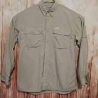 Columbia GRT Outdoor Hiking Trek Shirt / L-XL* / мъжка риза лятна с дълъг ръкав / състояние: отлично, снимка 3 - Ризи - 45278447