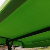 Зелен калъф за сенник за градинска люлка 70/105см, снимка 2 - Градински мебели, декорация  - 45671706