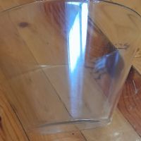 Голяма стъклена купа Евтино , снимка 1 - Чинии - 45732790