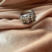 Масивен пръстен с камъни, снимка 4 - Пръстени - 45888704