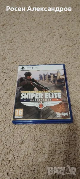 Sniper Elite Resistance ps 5 Deluxe edition, снимка 1