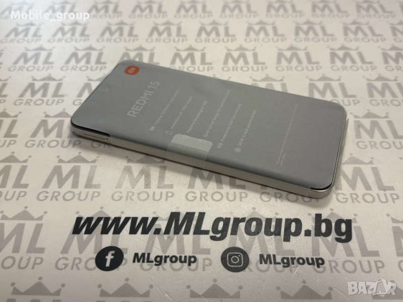 #MLgroup предлага:   #Xiaomi Redmi 15 128GB / 6GB Titan Gray RAM Dual-SIM, нов, снимка 1