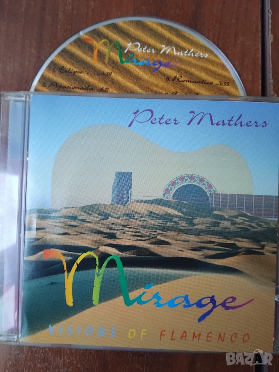 Peter Mathers - Mirage - оригинален диск музика, снимка 1