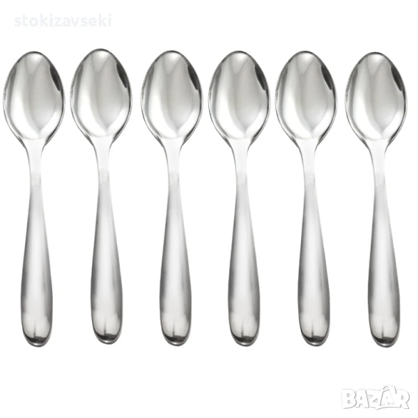 Комплект лъжици за кафе, 6 броя, снимка 1