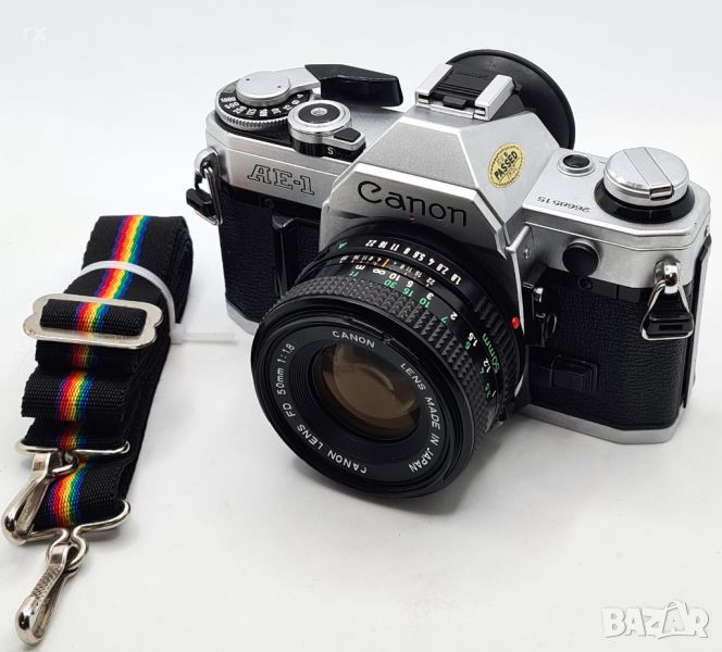 Canon AE-1 с 50mm f1.8, снимка 1