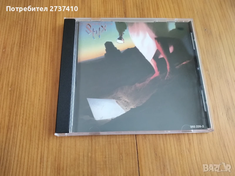 STYX - CORNERSTONE 15лв оригинален диск, снимка 1