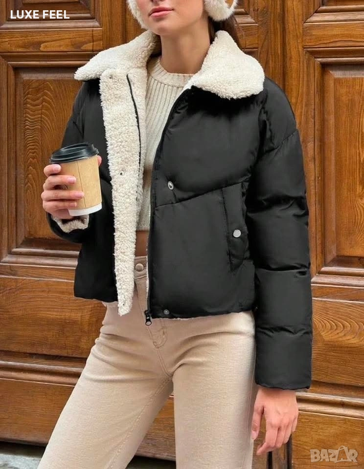 Намаление ⚜️Зимни Якета с Каракул , снимка 1