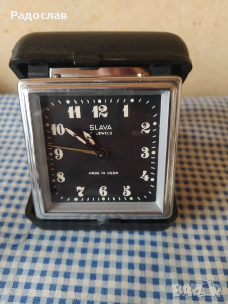 СССР Нов будилник Слава, снимка 1