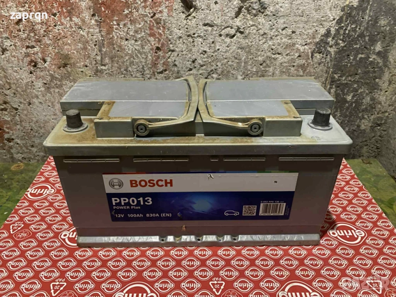 Почти нов акумулатор Бош/Bosch 100ам/ч 830 А с гаранция, снимка 1