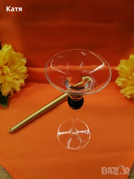 Винтидж ръчно духан свещник Italy Original

I, снимка 1