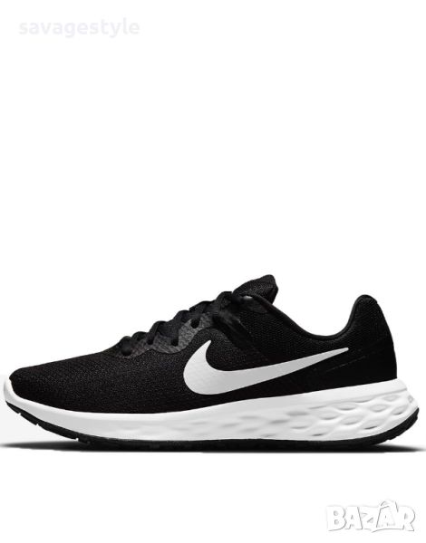 Мъжки маратонки NIKE Revolution 6 Next Nature Shoes Black/White M, снимка 1