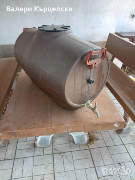 Пластмасова бъчва, буре 100 литра     , снимка 1