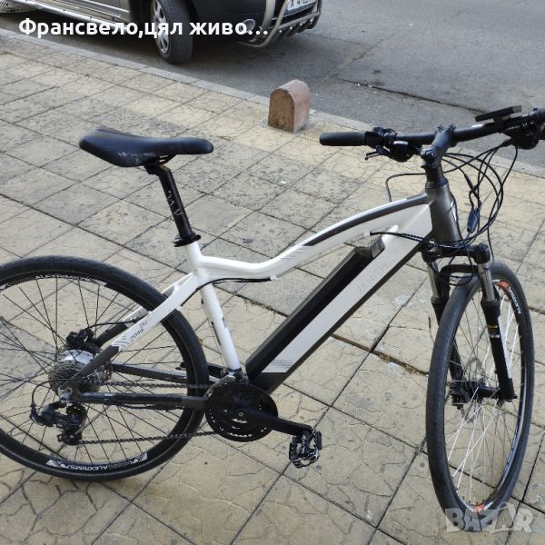 28 цола алуминиев електрически велосипед колело работи с ръчна газ освободено , снимка 1
