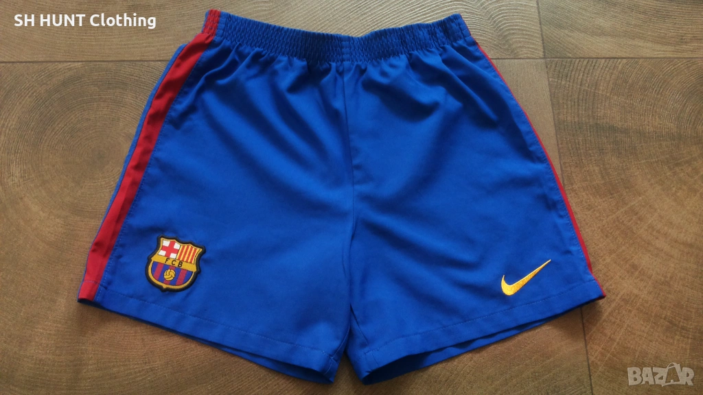 NIKE FC BARCELONA Kids Football Shorts размер 6-7 години / 116-122 см детски къси панталони 17-59, снимка 1