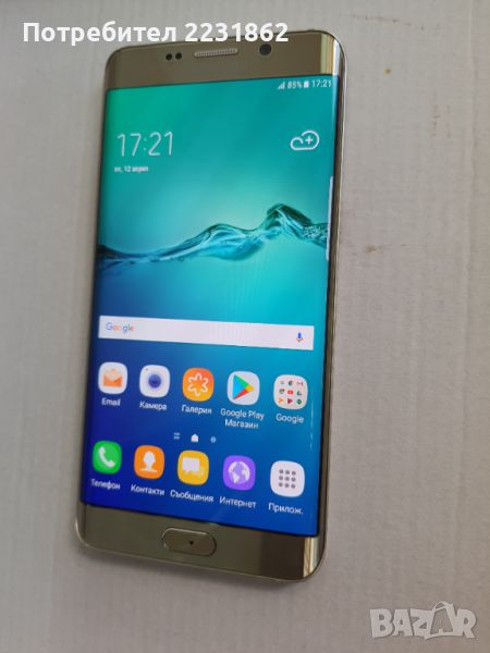Samsung Galaxy S6 edge Plus(SM-G928F) -перфектно състояние-като нов, снимка 1