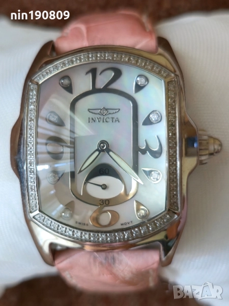 Дамски часовник Invicta Lupah с диаманти, снимка 1