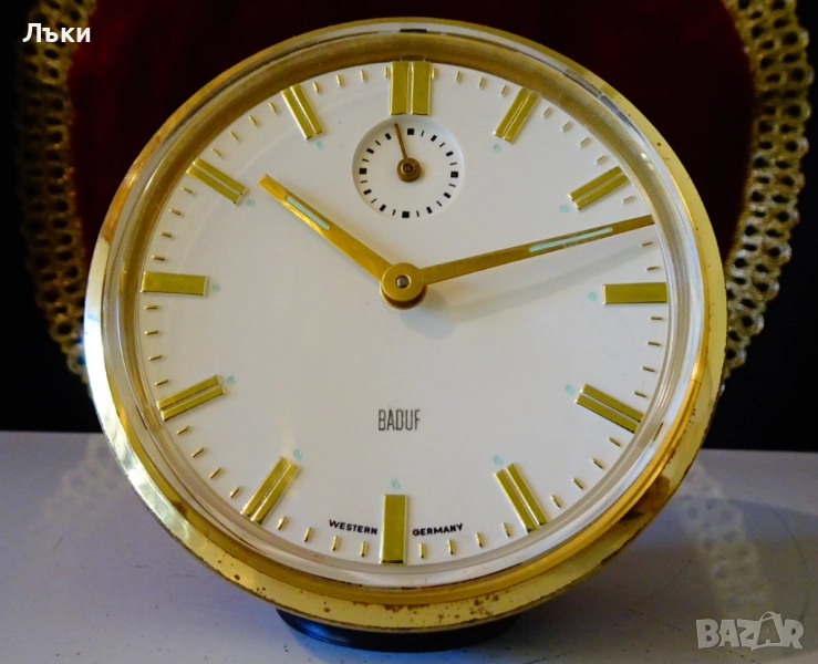 Механичен часовник,будилник Baduf. , снимка 1