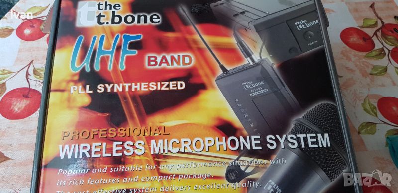 Безжична система the t. bone DS16R с микрофон AKG C 444 L, снимка 1